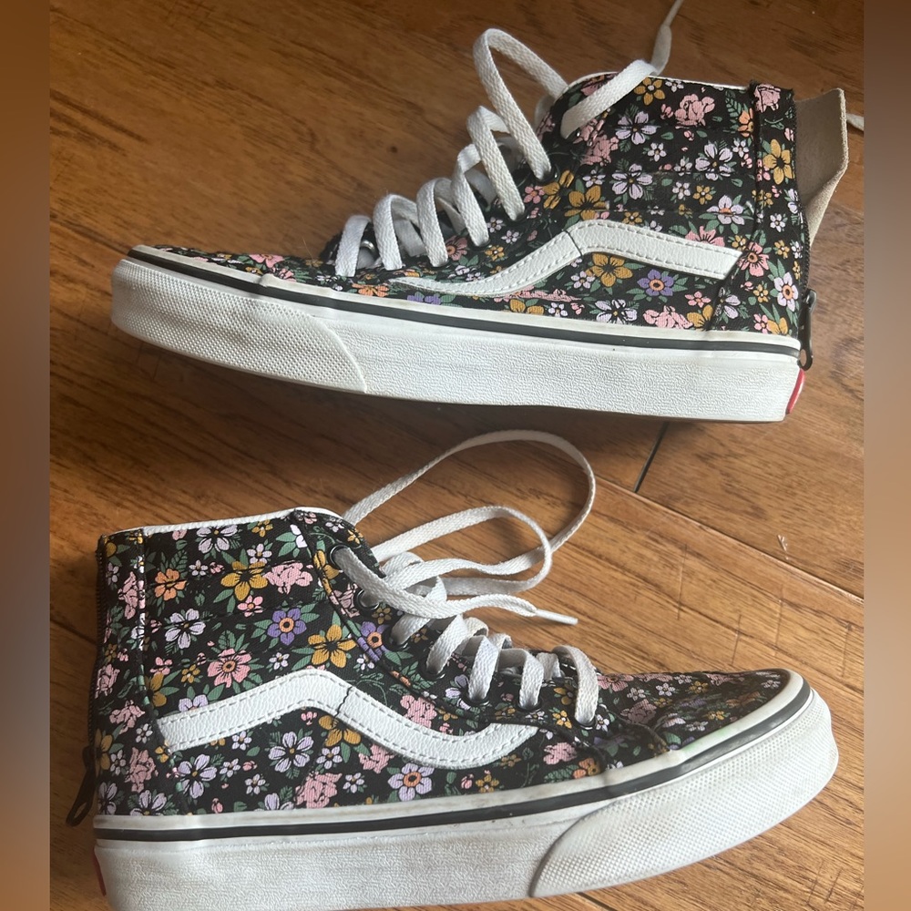 Hightop Floral Vans